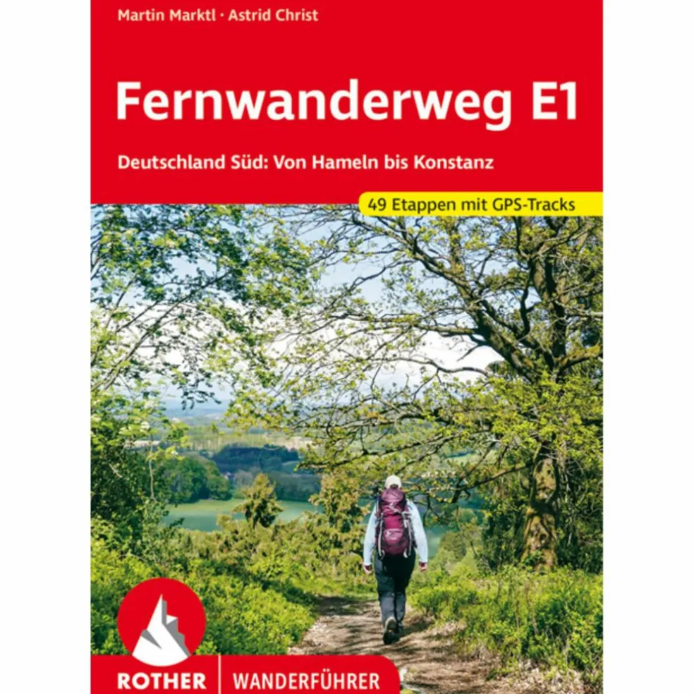 FERNWANDERWEG E1 DEUTSCHLAND SÜD - Wanderführer