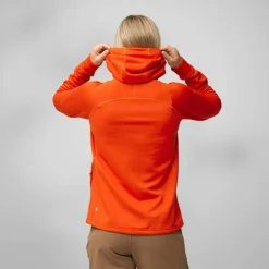 Fjällräven ABISKO GRID FLEECE HOODIE W Damen - Fleecejacke