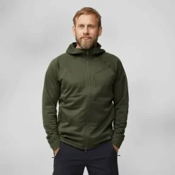 Fjällräven ABISKO GRID FLEECE HOODIE M Herren - Fleecejacke