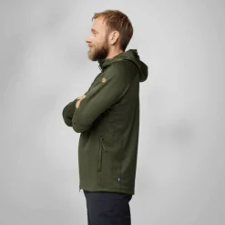 Fjällräven ABISKO GRID FLEECE HOODIE M Herren - Fleecejacke
