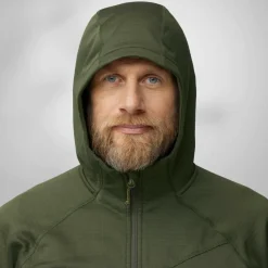 Fjällräven ABISKO GRID FLEECE HOODIE M Herren - Fleecejacke
