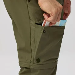 Fjällräven ABISKO HYBRID TRAIL TRS ZIP-OFF M Herren - Trekkinghose