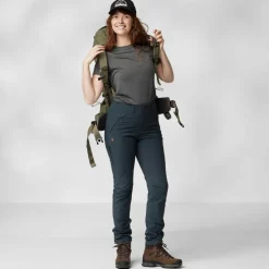Fjällräven ABISKO TRAIL STRETCH TROUSERS W Damen - Trekkinghose