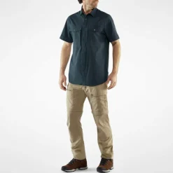 Fjällräven ABISKO TREKKING SHIRT SS M Herren - Outdoor Hemd