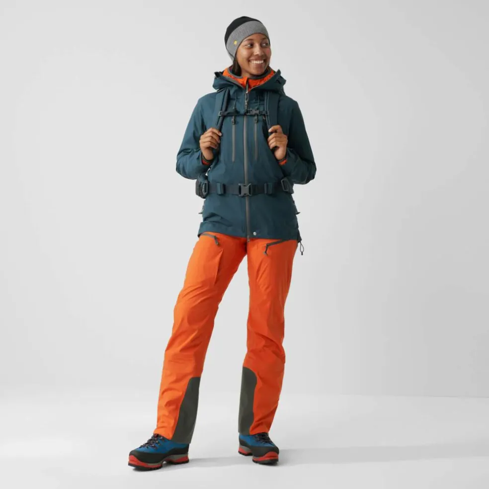 Fjällräven BERGTAGEN ECO-SHELL TROUSERS W Damen - Hardshellhose