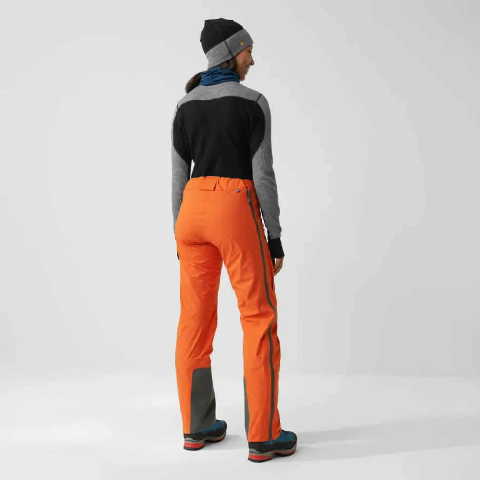 Fjällräven BERGTAGEN ECO-SHELL TROUSERS W Damen - Hardshellhose