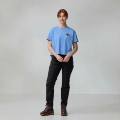 Fjällräven FJÄLLBLOMSTER LOGO T-SHIRT W Damen - T-Shirt