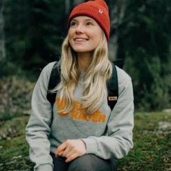 Fjällräven FJÄLLRÄVEN LOGO SWEATER W Damen - Sweatshirt
