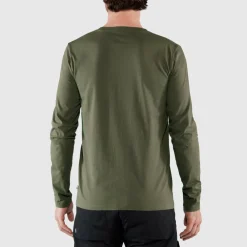 Fjällräven FOREVER NATURE BADGE LS M Herren - Langarmshirt