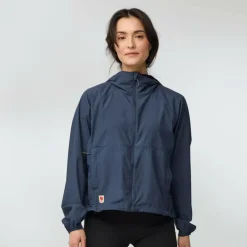 Fjällräven HIGH COAST SHORT WIND HOODIE W Damen - Softshelljacke