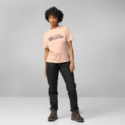 Fjällräven LUSH LOGO T-SHIRT W Damen - T-Shirt