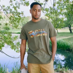 Fjällräven MULTICOLOR LOGO T-SHIRT M Herren - T-Shirt