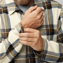 Fjällräven SINGI FLANNEL OVERSHIRT M Herren - Flanellhemd