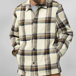 Fjällräven SINGI FLANNEL OVERSHIRT M Herren - Flanellhemd