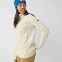 Fjällräven ÖVIK CABLE KNIT ROLLER NECK W Damen - Wollpullover