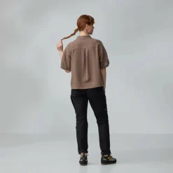 Fjällräven ÖVIK HEMP CAMP SHIRT SS W Damen - Outdoor Bluse