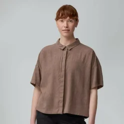 Fjällräven ÖVIK HEMP CAMP SHIRT SS W Damen - Outdoor Bluse