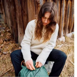 Fjällräven ÖVIK RIB SWEATER W Damen - Wollpullover