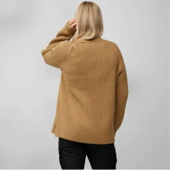 Fjällräven ÖVIK RIB SWEATER W Damen - Wollpullover