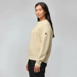Fjällräven ÖVIK WAFFLE KNIT W Damen - Wollpullover