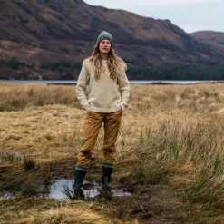 Fjällräven ÖVIK WAFFLE KNIT W Damen - Wollpullover