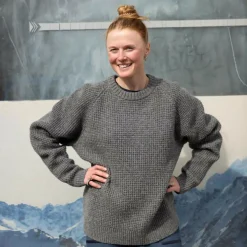 Fjällräven ÖVIK WAFFLE KNIT W Damen - Wollpullover
