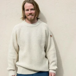 Fjällräven ÖVIK WAFFLE KNIT M Herren - Wollpullover