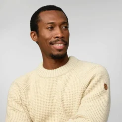 Fjällräven ÖVIK WAFFLE KNIT M Herren - Wollpullover