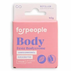forpeople FESTE BODYCREME - Hautpflege