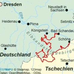 FORSTSTEIG ELBSANDSTEIN - Wanderführer