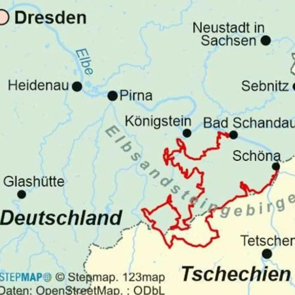 FORSTSTEIG ELBSANDSTEIN - Wanderführer