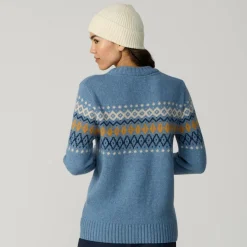 FRILUFTS LASBY KNITTED SWEATER Damen - Wollpullover