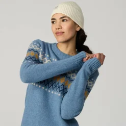 FRILUFTS LASBY KNITTED SWEATER Damen - Wollpullover