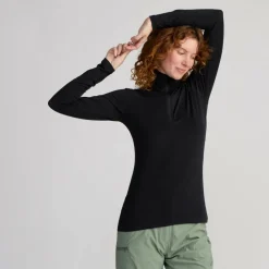 FRILUFTS OJOBI HALFZIP LONGSLEEVE Damen - Funktionsshirt