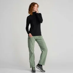 FRILUFTS OJOBI HALFZIP LONGSLEEVE Damen - Funktionsshirt
