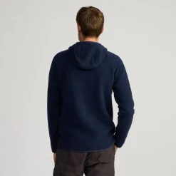 FRILUFTS REILA HOODED KNITTED FLEECE JACKET Herren - Wolljacke