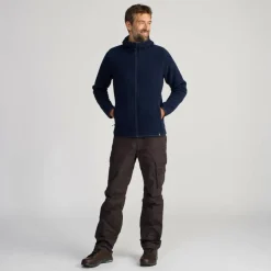 FRILUFTS REILA HOODED KNITTED FLEECE JACKET Herren - Wolljacke