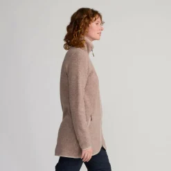 FRILUFTS REILA KNITTED FLEECE LONGJACKET Damen - Fleecejacke