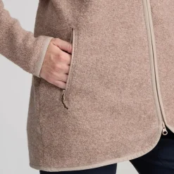 FRILUFTS REILA KNITTED FLEECE LONGJACKET Damen - Fleecejacke
