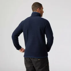 FRILUFTS REILA KNITTED FLEECE HALFZIP Herren - Wollpullover