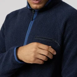 FRILUFTS REILA KNITTED FLEECE HALFZIP Herren - Wollpullover