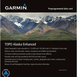 Garmin MICROSD/SD KARTE: TOPO ALASKA ENHANCED - Karte