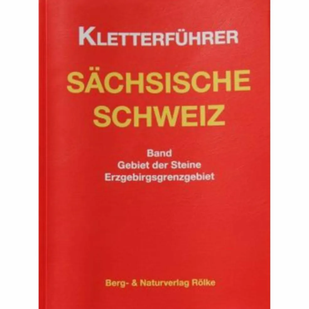 GEBIET DER STEINE/ERZGEBIRGSGRENZGEBIET - Kletterführer
