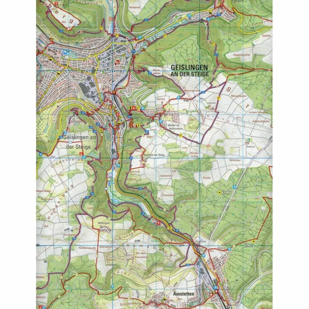GEISLINGEN A. D. STEIGE 1.25 000