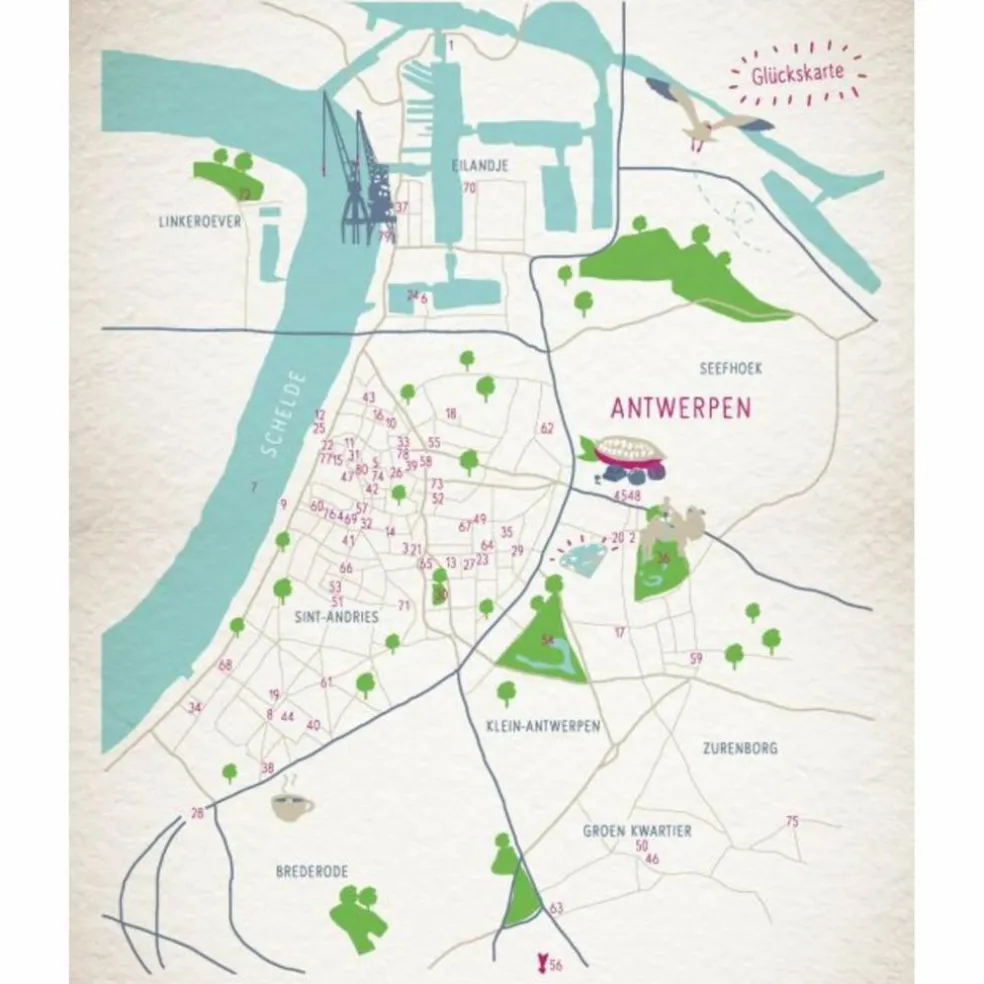 GLÜCKSORTE IN ANTWERPEN - Reiseführer