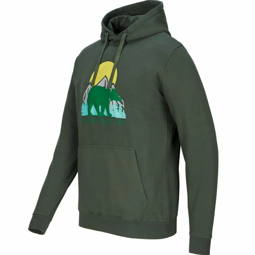 Globetrotter U BLUE FLEECE MOUNTAIN BEAR HOODIE Unisex - Hoodie