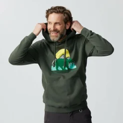 Globetrotter U BLUE FLEECE MOUNTAIN BEAR HOODIE Unisex - Hoodie