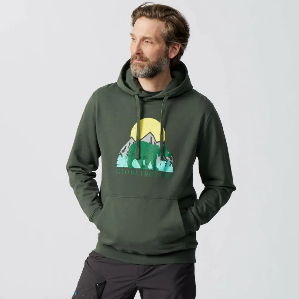 Globetrotter U BLUE FLEECE MOUNTAIN BEAR HOODIE Unisex - Hoodie