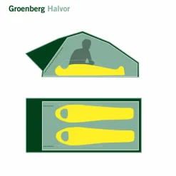 Groenberg HALVOR 160 ROOFTOP TENT - Dachzelt