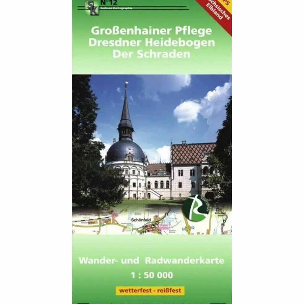 GROßENHAINER PFLEGE WESTLAUSITZ DER SCHR - Wanderkarte